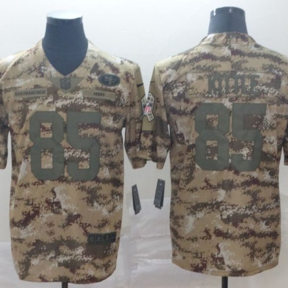 george kittle military jersey